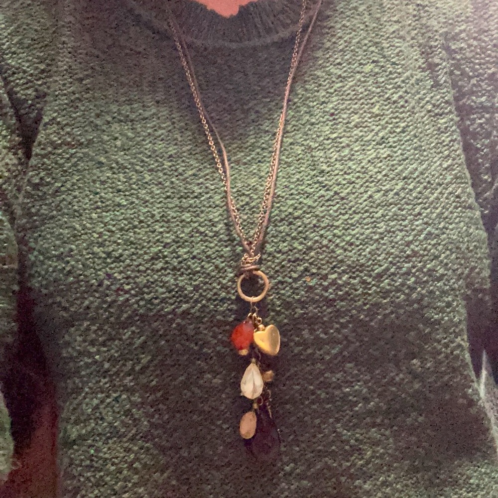 BOHO NECKLACE BOHEMIAN HIPPIE LONG LAYERING PIECE
